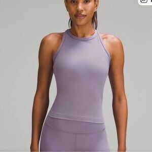 Lululemon Nulux Racerback Run Tank Purple Ash-10